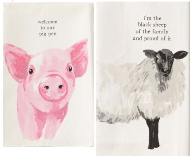 Farm Animal Towels