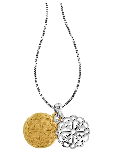 Ferrara Two Tone Reversible Long Necklace