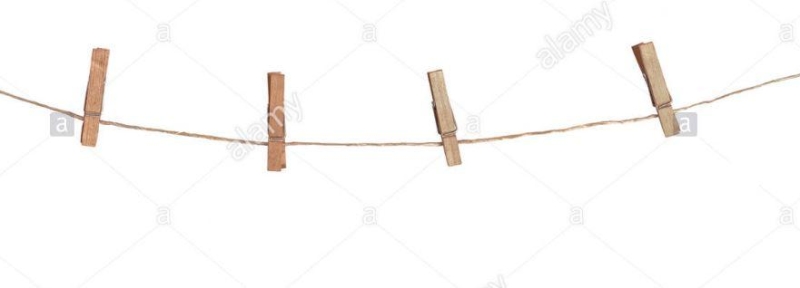 Clothes Pin Photo String