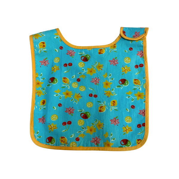 Blue Fruit Bib