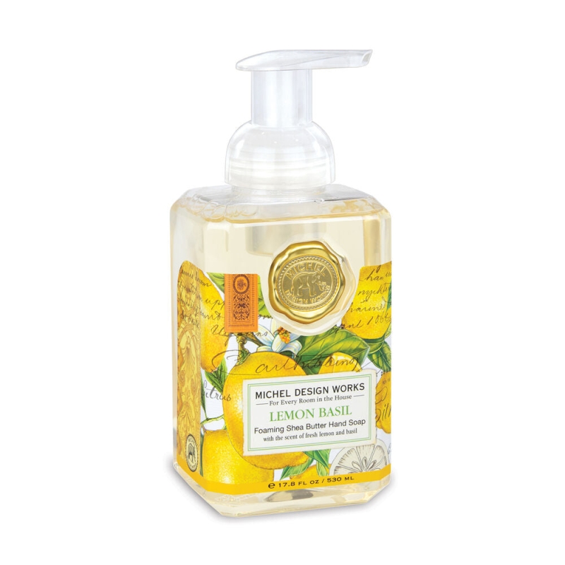 Lemon Basil Foaming Shea Butter Hand Soap