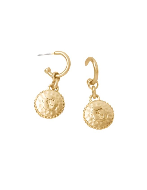 Mermaid Coin Earrings