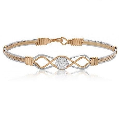 One Day at a Time Clear Bracelet