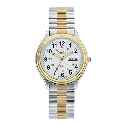 Two Tone Railroad Watch Collection With Twist-O-Flex Bands 60333916