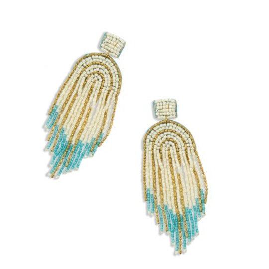 Flow of Life Beaded Earrings