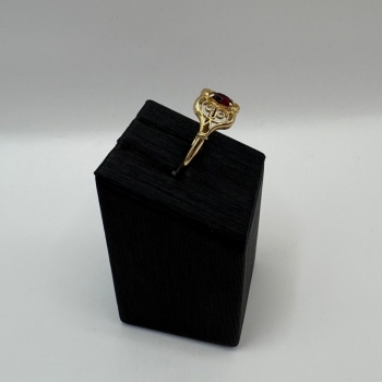 Vintage Filigree Ruby Ring