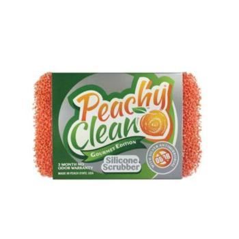 Peachy Clean Silicone Scrubber