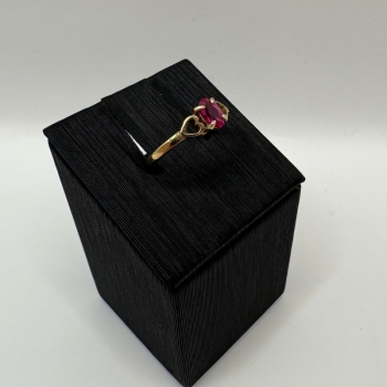 Ruby Heart Ring