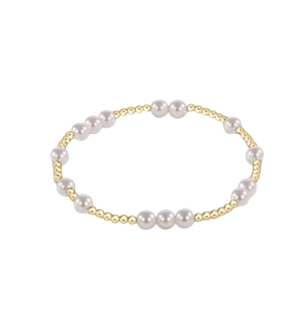 Pearl Hope Unwritten Pattern 5mm Bead Bracelet