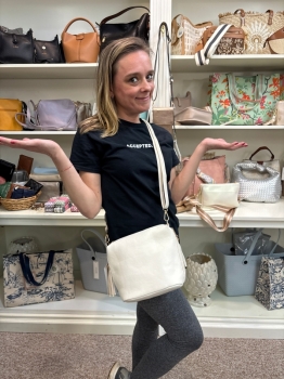 Dylan Vegan Crossbody- Cotton