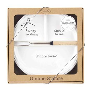 S'mores Plate And Skewer Set
