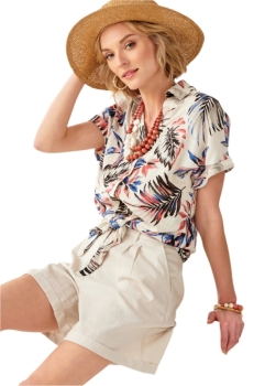 Leonie Linen Flowing Short