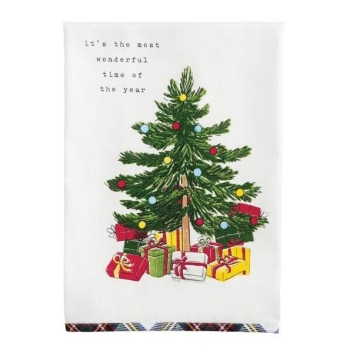 Christmas Tree Printed Towel