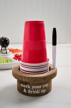 Disposable Cup & Marker Set