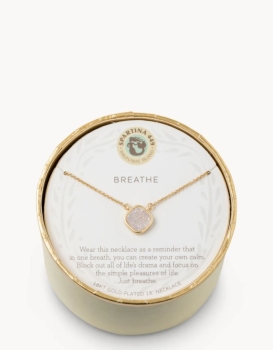Sea La Vie Druzy Breathe Necklace