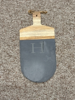 Wood/Slate Board with 