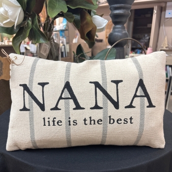 Nana Striped Grandma Pillow