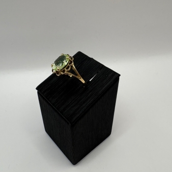 Vintage-Inspired Tourmaline Ring