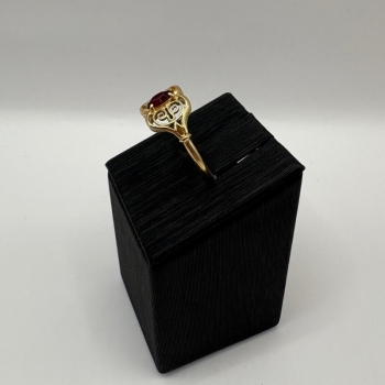 Vintage Filigree Ruby Ring