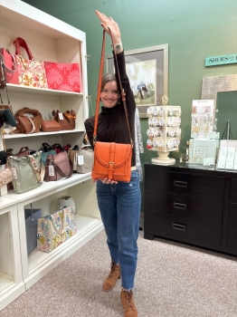 Roberta Handbag- Orange