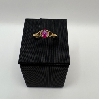 Ruby Heart Ring