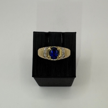 Men’s Sapphire Ring