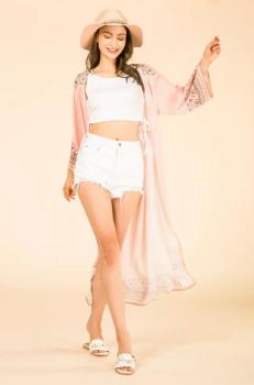 Alexandra Tribal Kimono