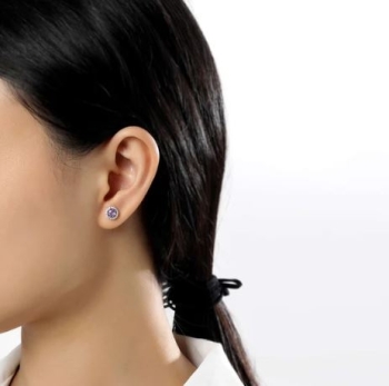 February Birthstone Earrings