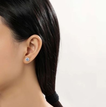 March Birthstone Earrings