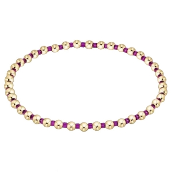 Hope Grateful Bracelet - Fuchsia
