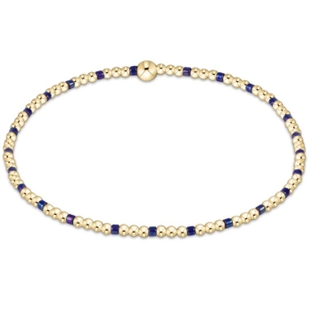 Hope Sincerity Pattern 2mm - Blue Metallic