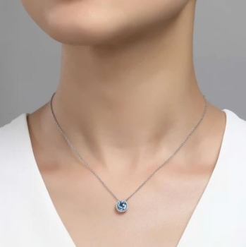 December Birthstone Necklace