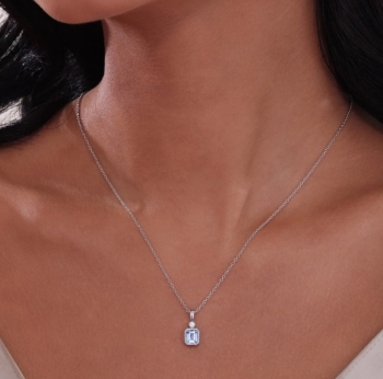 March Birthstone Necklace