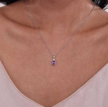 June Birthstone Necklace