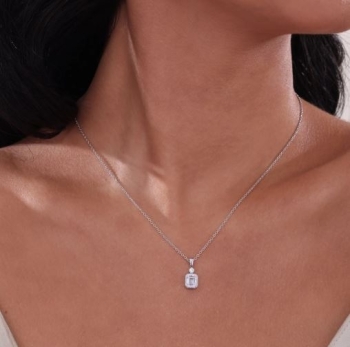 April Birthstone Necklace