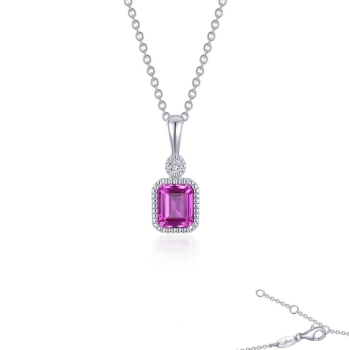 October Birthstone Necklace