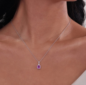 October Birthstone Necklace