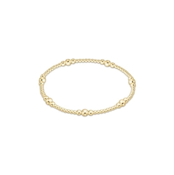 Classic Gold Purpose 4mm Bead Bracelet