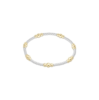 Purpose Gold 4mm Bead Bracelet - Mixed Metal