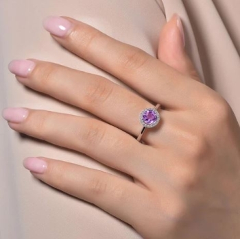 February Birthstone Ring