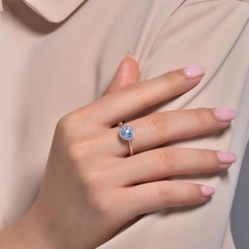 December Birthstone Ring