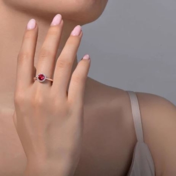 July Birthstone Ring