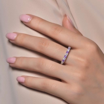 February Birthstone Ring