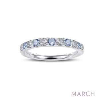 March Birthstone Ring
