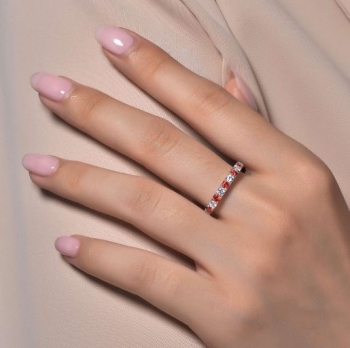 January Birthstone Ring