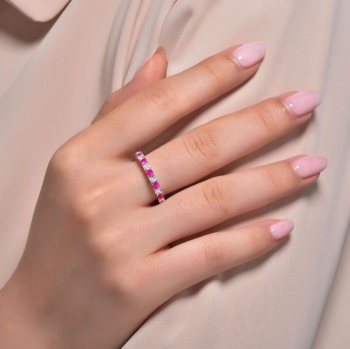 July Birthstone Ring