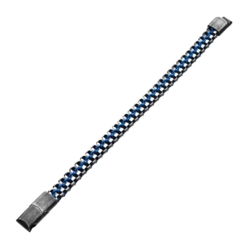 Allegiance Stainless Steel Bracelets - Blue