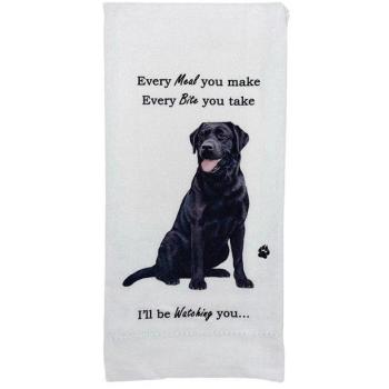 Black Labrador Kitchen Towel