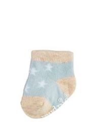 Blue Baby Socks, 6 Asst.
