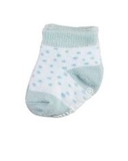 Blue Baby Socks, 6 Asst.